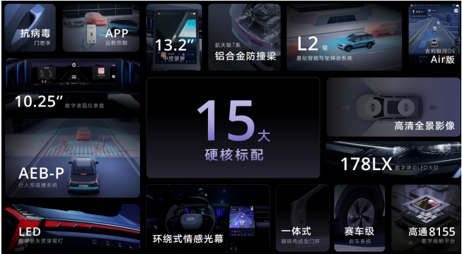 售价12.57&mdash;17.07万元&ldquo;新三好SUV&rdquo;吉利博越L上市